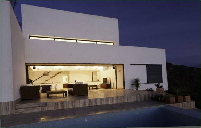 AA ház belső tere, Spado Architects, Karintia, Ausztria