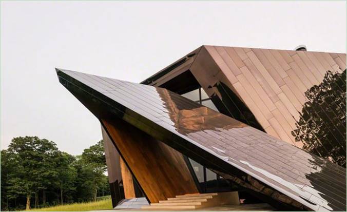 18.36.54 Daniel Libeskind által tervezett ház homlokzata