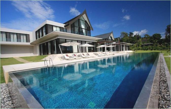Luxus villa a tengerparton Thaiföldön