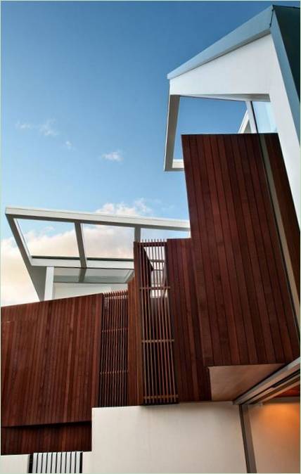 Wellington Botanikus Kertre néző ház a Parsonson Architects tervei alapján
