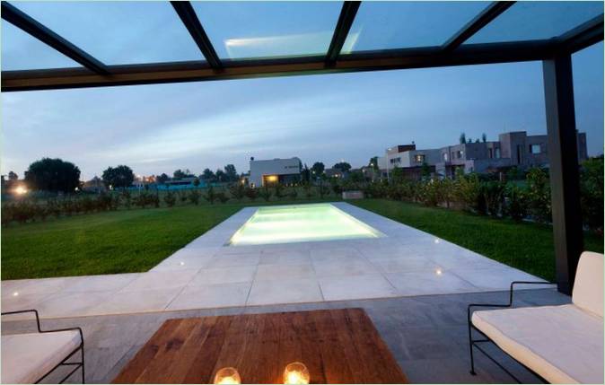 Casa A medence világítás