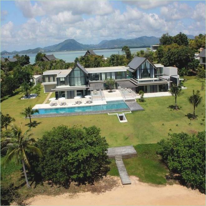 Egy luxus villa a thaiföldi tengerparton