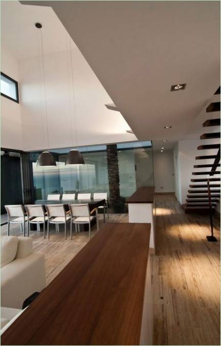 AA ház belső tere, Spado Architects, Karintia, Ausztria
