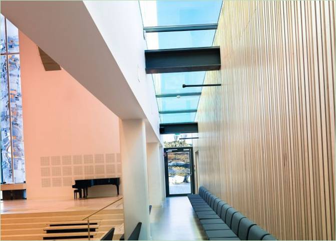 Freyland Orsta templom, LINK Arkitektur tervezte