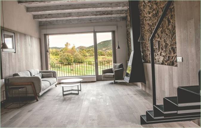 La Cerdanya Mansion nappali belső tér
