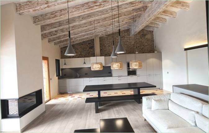 La Cerdanya kúria belseje