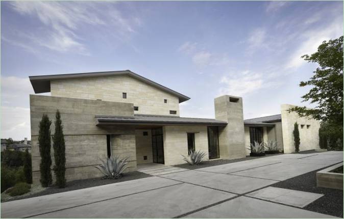 Texturált homlokzat a Cornerstone Architects tervei alapján