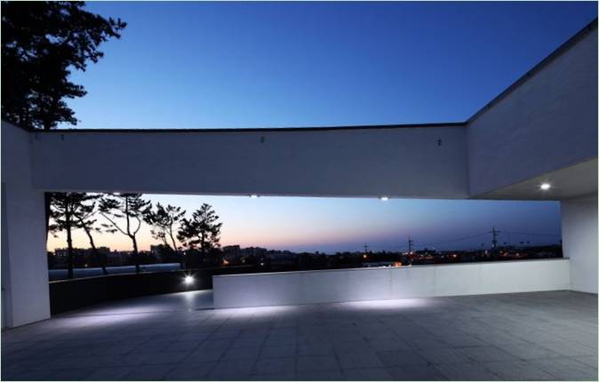 Kreatív templomépítés a Jeju-szigeten