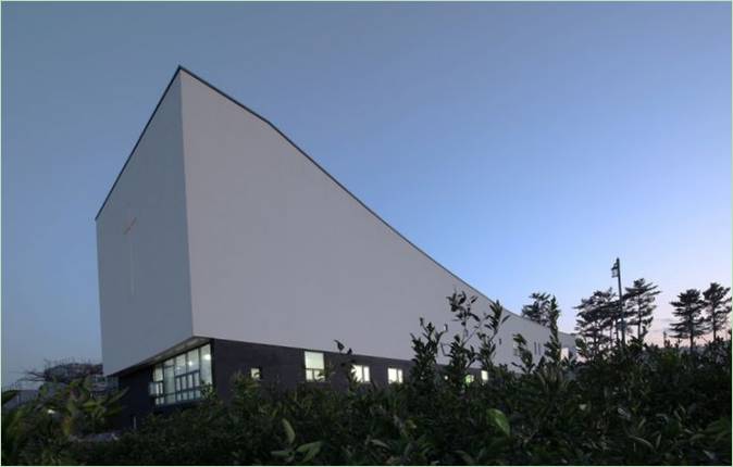 Egy lenyűgöző templomépület a Jeju-szigeten